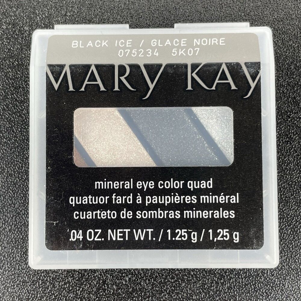 Mary Kay Mineral Eye Color Quad Black Ice 075234 5K07 .04 oz Brand New